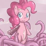  blue_eyes cum equine female feral friendship_is_magic fur hair horse long_hair looking_at_viewer mammal my_little_pony orgasm pink_fur pink_hair pinkie_pie_(mlp) pony sirachanotsauce smile solo tentacles 