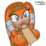  armlet blue_eyes breasts bust canastus circlet couple disembodied_penis echidna fellatio female male open_mouth oral oral_sex penis plain_background sega sex sonic_(series) straight tikal_the_echidna topless transparent_background 