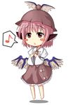  animal_ears bad_id bad_pixiv_id bird_wings blush_stickers eighth_note hat highres long_sleeves musical_note mystia_lorelei nowheresoul open_mouth pink_hair puffy_sleeves red_eyes short_hair simple_background solo spoken_musical_note touhou white_background wide_sleeves wings 