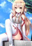  asuna_(sword_art_online) pantsu sword_art_online tagme thighhighs 