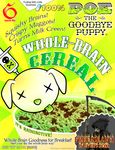  advertisement blade bone canine cereal cub death disembodied_head dog english_text k9 mammal needle phaeton99 pill poe_the_goodbye_puppy radioactive sam_grimm_the_reaper_(character) scythe skeleton skull syringe text tongue tongue_out undead weapon what young zombie 