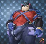  anthro bulge cat clothing disney feline goof_troop kingdom_hearts male mammal peter_pete_sr. solo square_enix video_games zorro_re 