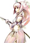  kirin_(armor) monster_hunter sketch solo sword weapon yukari_(konekonekozou) 
