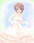  artist_request bride dress heterochromia rozen_maiden short_hair solo souseiseki wedding_dress 