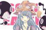  bad_id bad_pixiv_id blue_eyes blue_hair blush eruka_frog hat long_hair mimoto_(aiti737) smile solo soul_eater witch witch_hat 