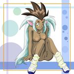  cabbit cat edit feline female hybrid lagomorph mammal nipples nude one_eye_closed pussy rabbit ryo-ohki solo spread_legs spreading tenchi_muyo wink 