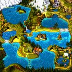  dixie_double_trouble donkey_kong donkey_kong_country_3 game islands map nintendo ocean video_game video_game_screen water 