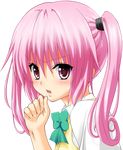  highres nana_asta_deviluke pink_hair school_uniform to_love-ru to_love-ru_darkness 