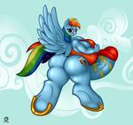  anthro anthrofied big_breasts bottomless bra breasts butt clothed clothing dickgirl equine female friendship_is_magic hair half-dressed hands herm horse horseshoe huge_breast huge_breasts hyper hyper_penis intersex mammal my_little_pony nude obese overweight pegasus penis pony pornography rainbow_dash_(mlp) solo underwear wings 