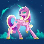  equine female feral friendship_is_magic fur green_eyes hair horn horse jack-a-lynn magic mammal multi-colored_hair my_little_pony open_mouth pink_fur plain_background pony princess_cadance_(mlp) princess_cadence_(mlp) solo winged_unicorn wings 