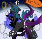  crossover friendship_is_magic mrfatcakes my_little_pony nightmare_moon portal princess_luna queen_chrysalis space_core 