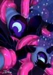  2012 anal armor blue_eyes blush butt cutie_mark equine female friendship_is_magic hair helmet horn long_hair my_little_pony nightmare_moon_(mlp) oral penetration saliva sex solo tentacles winged_unicorn wings zentrude 