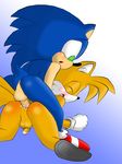  anal anal_penetration anthro canine duo fox fox_tail gay hedgehog male mammal miles_prower multiple_tails penetration penis sega sex sonic_(series) sonic_the_hedgehog sontails tails 