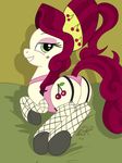  cutie_mark equine female feral freckles friendship_is_magic garter_straps green_eyes hair horse ldpony ldr legwear lingerie looking_at_viewer mammal my_little_pony pony prostitute prostitution red_hair smile solo stockings 