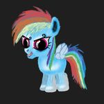  female feral fluffy friendship_is_magic fur hair horse mammal multi-colored_hair my_little_ghoul my_little_pony nomoreplaytv pegasus pony rainbow_dash_(mlp) solo wings 