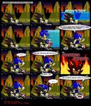  anthro bike city comic dialog dialogue english_text hedgehog male mammal motorcycle nomad-the-hedgehog riding road running sega shadow_the_hedgehog sonic_(series) sonic_the_hedgehog text 