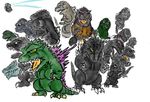  brown_eyes chibi claws flying generations godzilla godzilla_(series) kaiju not_furry open_mouth plain_background red_eyes spines teeth toe_claws unknown_artist white_background white_eyes yellow_eyes zilla 
