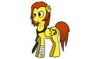  bandage dazzler_(mlp) equine feral friendship_is_magic horse lussinis male mammal my_little_pony necktie negitivex original_character pegasus pony rbd_presents tooth_pick toothpick wings 