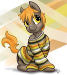  cutie_mark equine feral friendship_is_magic horse male mammal my_little_pony original_character pony rawrcharlierawr smile solo sweater umber 