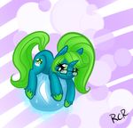  cutie_mark equine eyewear female feral friendship_is_magic glasses green_hair hair horn horse lemontwist long_hair looking_at_viewer mammal my_little_pony original_character pony rawrcharlierawr solo unicorn 