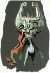  crown highres imp imp_midna midna nintendo one_eye_covered orange_hair pointy_ears popped_collar red_eyes the_legend_of_zelda the_legend_of_zelda:_twilight_princess toothy_smile twilight_princess 