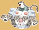  &#12512;&#12498;&#12519;&#12530; ???? anthro anus big_breasts bloody_roar blush breasts claws clothing eyes fangs feline female hindpaw leopard looking_at_viewer mammal nipples nude open_mouth panties pawpads paws plain_background plantigrade pussy pussy_juice shina_(bloody_roar) soles solo spread_legs spread_pussy spreading toe toe_curl toes uncensored underwear were yellow yellow_background 