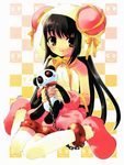 black_hair copyright_request doll highres itou_noiji panda solo 
