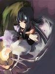  asymmetrical_wings blue_hair dizzy guilty_gear red_eyes salada solo wings 