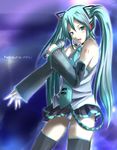  aqua_eyes aqua_hair aqua_neckwear boots c-wing hatsune_miku long_hair necktie panties solo thigh_boots thighhighs twintails underwear very_long_hair vocaloid white_panties 