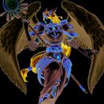  angel artist_request duel_monster lightsworn wings yu-gi-oh! 