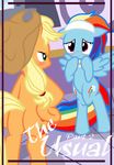  blush comic comic_cover cover cowboy_hat cutie_mark equine female friendship_is_magic hat headband horse lesbian mammal my_little_pony pegasus pony pyruvate rainbow_dash_(mlp) spa wings 
