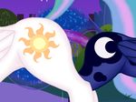  cutie_mark dildo double_dildo equine female feral friendship_is_magic horn horse incest lesbian lowgravity mammal moon my_little_pony pegasus penetration pony princess princess_celestia_(mlp) princess_luna_(mlp) royalty sex sex_toy sun vaginal vaginal_penetration winged_unicorn wings 