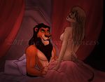  anthrofied bed breasts disney duo feline female lion male mammal scar scar_(the_lion_king) sex straight the_lion_king thepirateprincess 