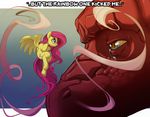  crying cutie_mark dragon equine female feral fluttershy_(mlp) friendship_is_magic horse mammal my_little_pony noben pegasus pony scalie tears wings 