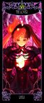  brown_hair claws elbow_gloves gloves keikazz layla_(sound_horizon) long_hair multicolored_hair red_eyes red_hair seisen_no_iberia solo sound_horizon tarot twintails two-tone_hair 