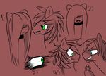  berry blue_eyes bubble comic cross-gender crossgender equine female feral friendship_is_magic green_eyes horse male mammal my_little_pony original_character pinkie_pie_(mlp) pony zombs 