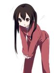  black_hair brown_eyes exercise k-on! long_hair nakano_azusa sora_to_umi track_suit twintails 