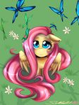  butterfly equine female feral fluttershy_(mlp) friendship_is_magic hi_res insect mammal my_little_pony pegasus solo spittfire wings 