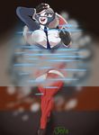  big_breasts breasts clothed clothing cloud disguise female fog lagomorph lapine legwear mammal necktie open_mouth rabbit shoes skimpy smoke solo spy_(team_fortress_2) stockings suit team_fortress_2 the_will thewill video_games 