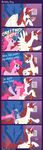  blue_eyes comic cup cutie_mark drinking english_text equine eyes_closed female feral friendship_is_magic fur hair horn horse inside lauren_faust_(character) magic mammal my_little_pony paper pink_fur pink_hair pinkie_pie_(mlp) pony quill red_hair singing snapai spitting text white_fur winged_unicorn wings 