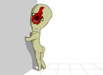  ambiguous_gender animated butt butt_cheeks creepy feral looking_at_viewer open_mouth scp-173 solo the_statue unknown_artist 