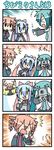  &gt;_&lt; 0_0 3girls 4koma :3 :d aqua_hair blue_hair bow brown_hair camera chibi chibi_miku closed_eyes comic crossover detached_sleeves drill_hair hair_bow hands_on_own_chest hatsune_miku kasane_teto kiyone_suzu minami_(colorful_palette) multiple_girls necktie open_mouth outstretched_arm ponytail shirt silent_comic skirt smile surprised sweatdrop translated twin_drills twintails utau v-shaped_eyebrows vocaloid xd |_| 