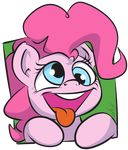  alpha_channel atryl blue_eyes equine female feral friendship_is_magic fur hair horse long_hair mammal my_little_pony pink_fur pink_hair pinkie_pie_(mlp) pony solo tongue tongue_out 