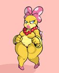  breasts chubby facial_piercing female high_heels koopa koopalings lip_piercing mangneto mario_bros nintendo overweight piercing reptile scalie thick_thighs turtle video_games wendy_o_koopa wide_hips 