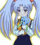  ebi_tendon flower hoshino_ruri kidou_senkan_nadesico lowres oekaki solo twintails 