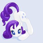  ass_up bent_over blue_eyes butt cum cum_on_butt cutie_mark equine eyeshadow female feral friendship_is_magic fur hair horn horse justpony looking_at_viewer makeup mammal my_little_pony orgasm pony purple_hair rarity_(mlp) solo unicorn white_fur 