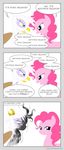  blue_eyes brown_fur comic dialog dialogue english_text equine female feral friendship_is_magic fur gilda_(mlp) gryphon hair horse jdan-s looney_tunes mammal my_little_pony parody pink_fur pink_hair pinkie_pie_(mlp) pony text warner_brothers wings yellow_eyes 