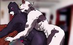  anal_penetration anthro barazoku bareback big_muscles bovine cattle cow duo fairy fairy_tail fairytail feline from_behind gay hot invalid_tag joh29 kissing lily male mammal muscles panther pantherlily penetration sex taurus 