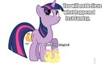  applejack_(mlp) baby birth butt buttershy crying cutie_mark equine fatass fatty fluttershy_(mlp) friendship_is_magic horn hungry_baby image_macro my_little_pony nausea_fuel obese overweight pegasus sad the_horror twilight_sparkle_(mlp) unicorn what wings 