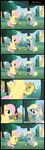  blonde_hair blue_eyes building bushes comic cute cutie_mark derpy_hooves_(mlp) eating equine eyes_closed female feral fluttershy_(mlp) food friendship_is_magic fur grass grey_fur hair horse mammal muffin my_little_pony outside pegasus pink_hair pony sky tears toxic-mario tree wings wood yellow_fur 